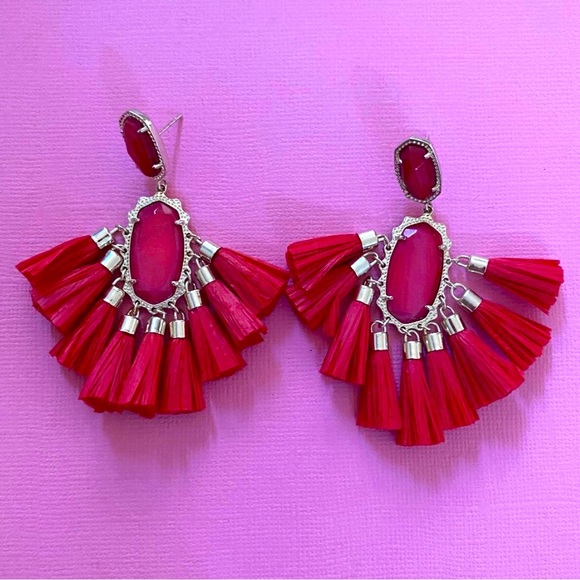 Kendra Scott Jewelry - Red Dangly Earrings